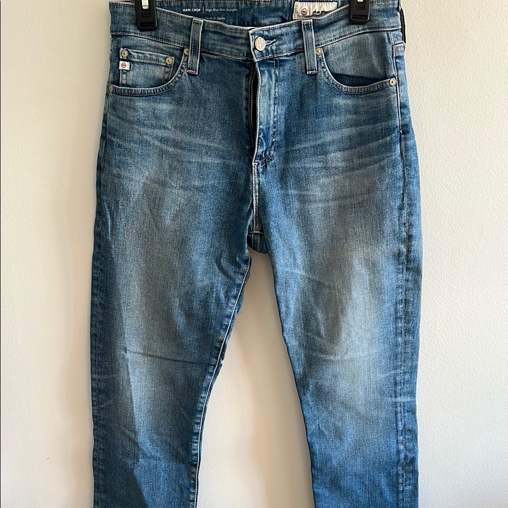 AG Mari Cropped Straight Jeans